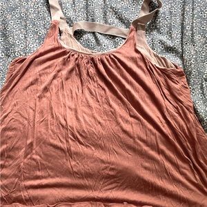 Perfect flowy tank to pair with jeans or skirt. 2 layers and beautiful straps.